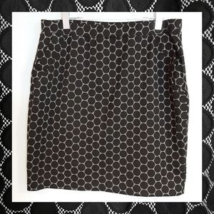 Polka Dot Pencil Skirt w/ Pockets!